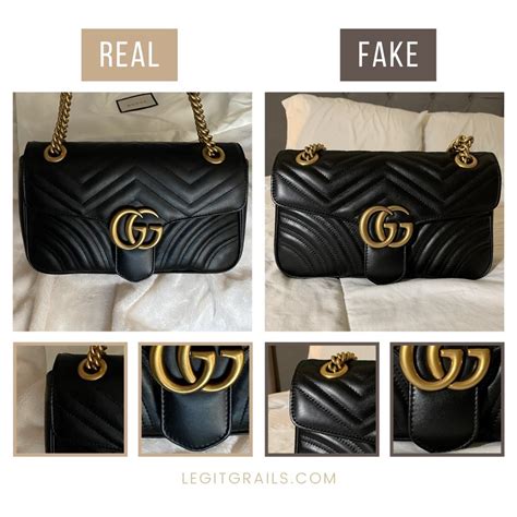 gucci marmont belt bag real vs fake|gucci marmont suede bag.